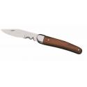 840.1 - Electricians knife with wire stripper with wood handle