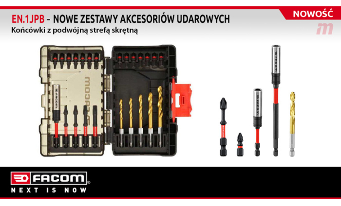 NEW: Impact accessories sets: EN.1J24PB, EN.1J30PB, EN.1J50PB