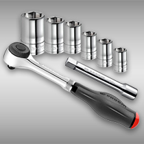 Ratchets, sockets and accessories